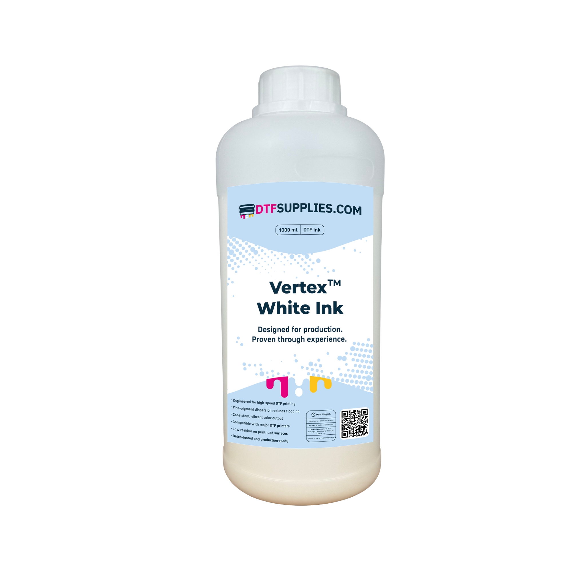 Vertex_White_Ink_1000_mL_Single_Bottle